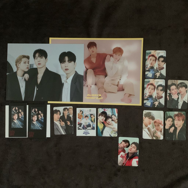 몬스타엑스 주헌 포카/포스터/5기 팬콘 굿즈 분철 양도 이미지