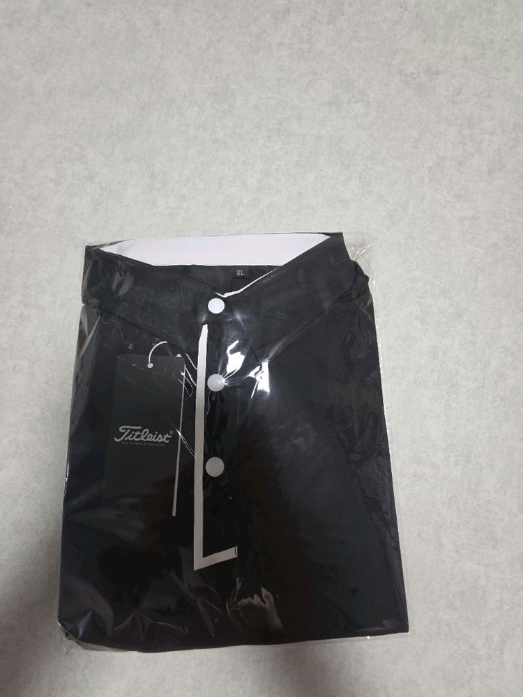 타이틀리스트 긴팔 카라티셔츠 XL 블랙, 화이트 2종 팝니다 이미지