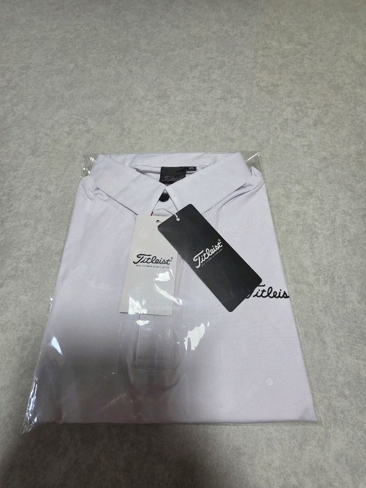 타이틀리스트 긴팔 카라티셔츠 XL 블랙, 화이트 2종 팝니다 이미지