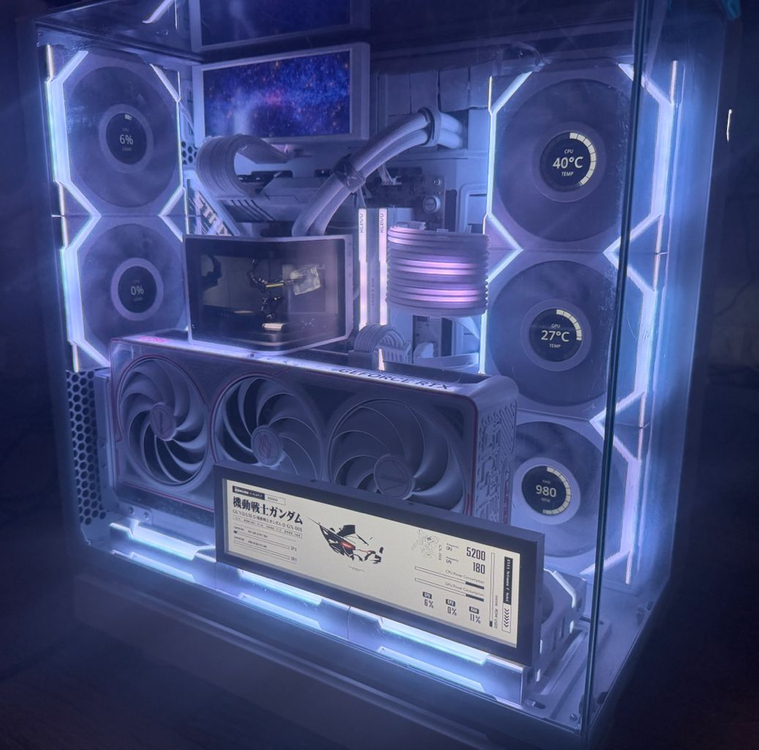 265K Z890 에센코어 64G 9100PRO 1tb SN850X 2tb RTX5080 리안리 감성 풀세트 이미지