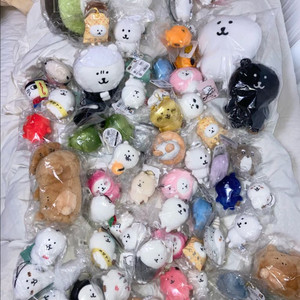 (일괄 미개봉 가격) 나가노 마켓 농담곰 담곰이 인형 마스코트 누이 일괄 이미지