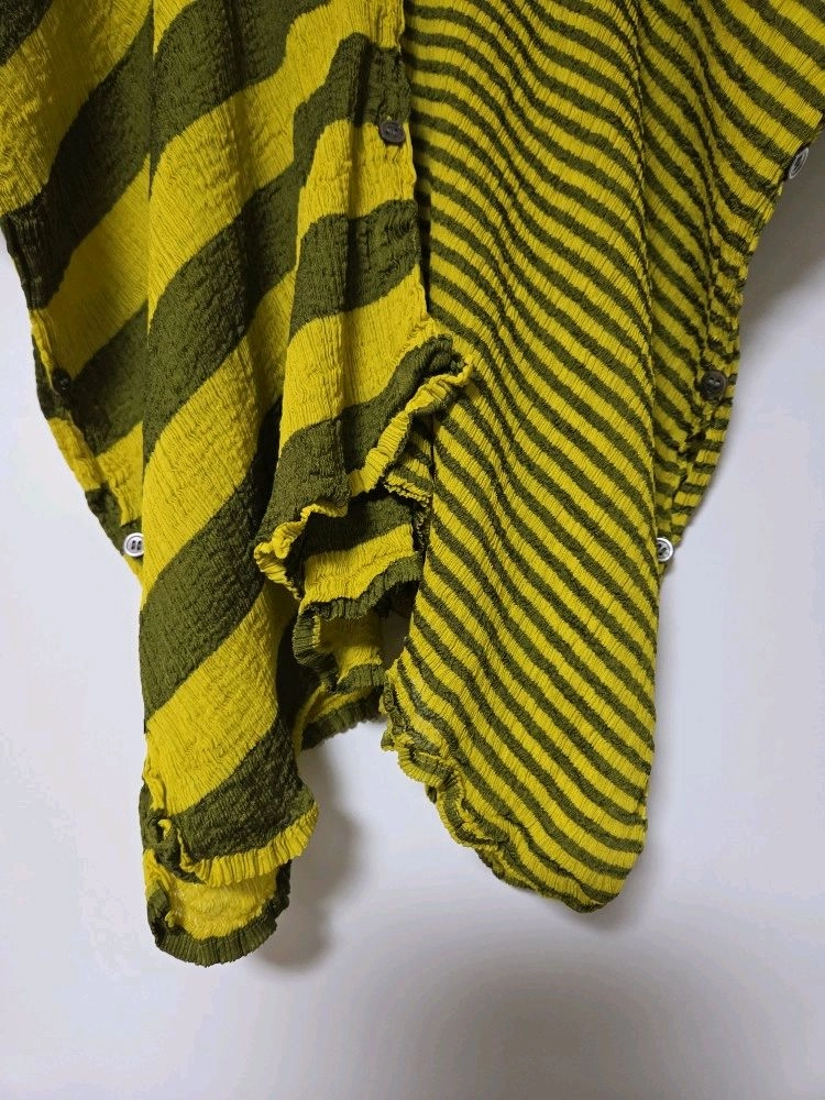 미 이세이미야케 me ISSEY MIYAKE 스트라이프 탑 (F) 이미지