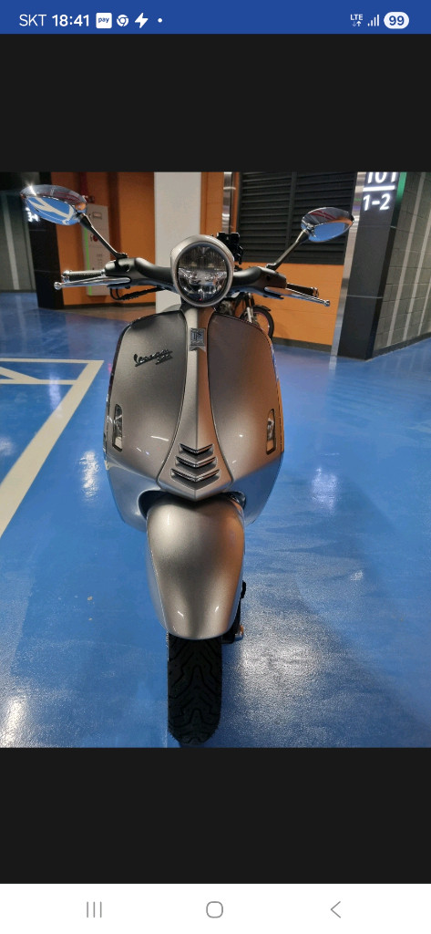 125cc 스쿠터 이미지