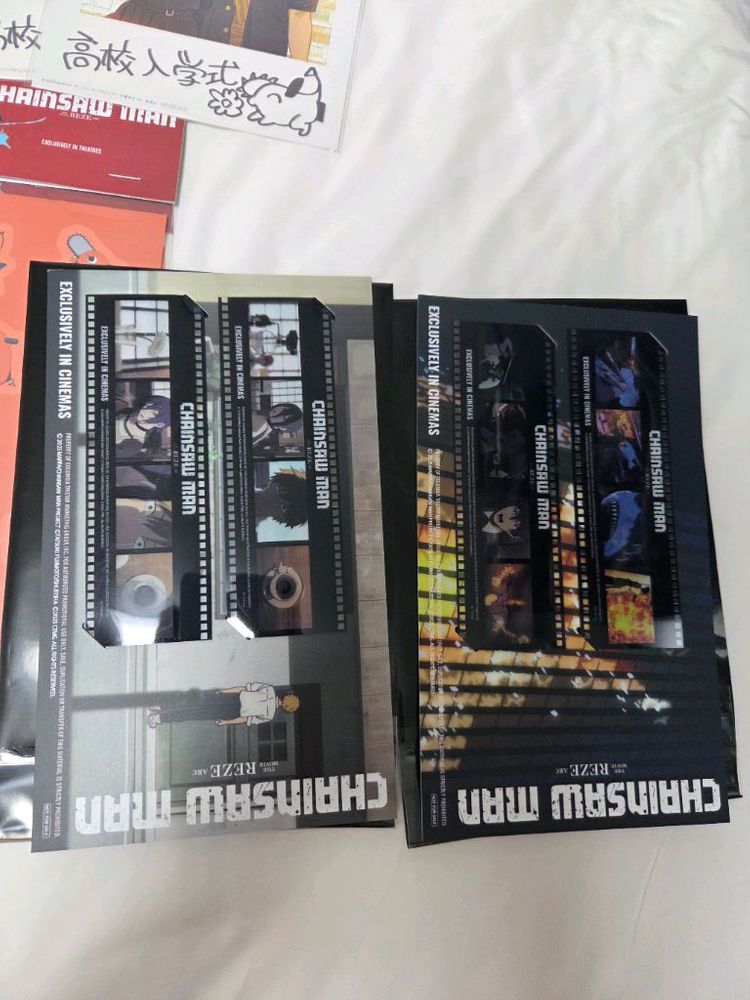 체인소맨 극장판 굿즈 일괄로 판매합니다 이미지