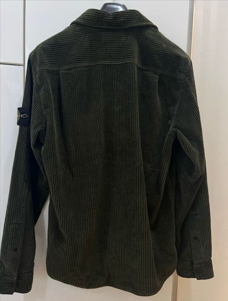 24fw 스톤아일랜드 카키 코듀로이자켓 L (새상품급) 이미지