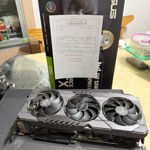 ASUS TUF Gaming RTX 3080 10GB 그래픽카드 이미지