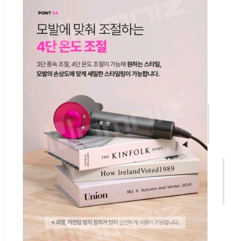 보랄 더뷰티 싱글 헤어드라이어 BR-BHD10 이미지