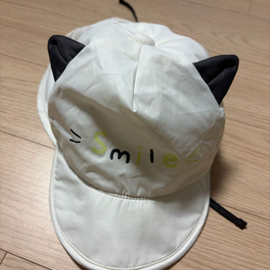 아가방 고양이 귀 모자 이미지
