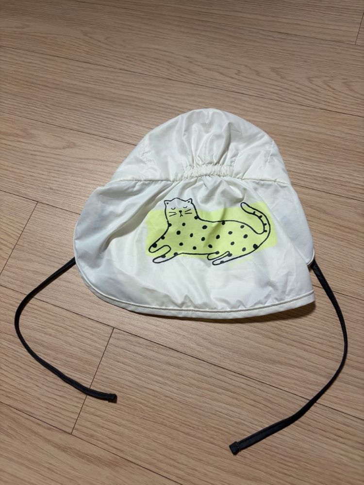 아가방 고양이 귀 모자 이미지