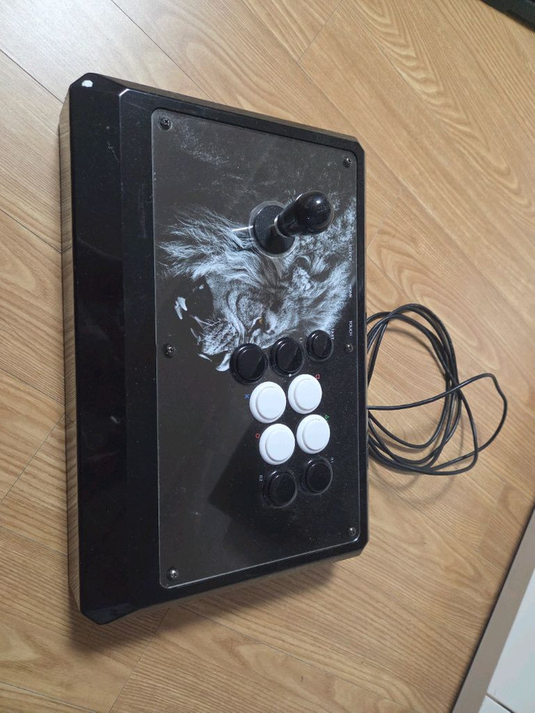 PC/PS3/PS4 메이크스틱 프로타키온 2개 조이스틱 (화이트/블랙) 이미지
