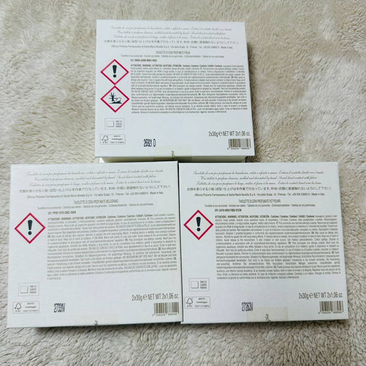 산타마리아노벨라 왁스타블렛 이미지