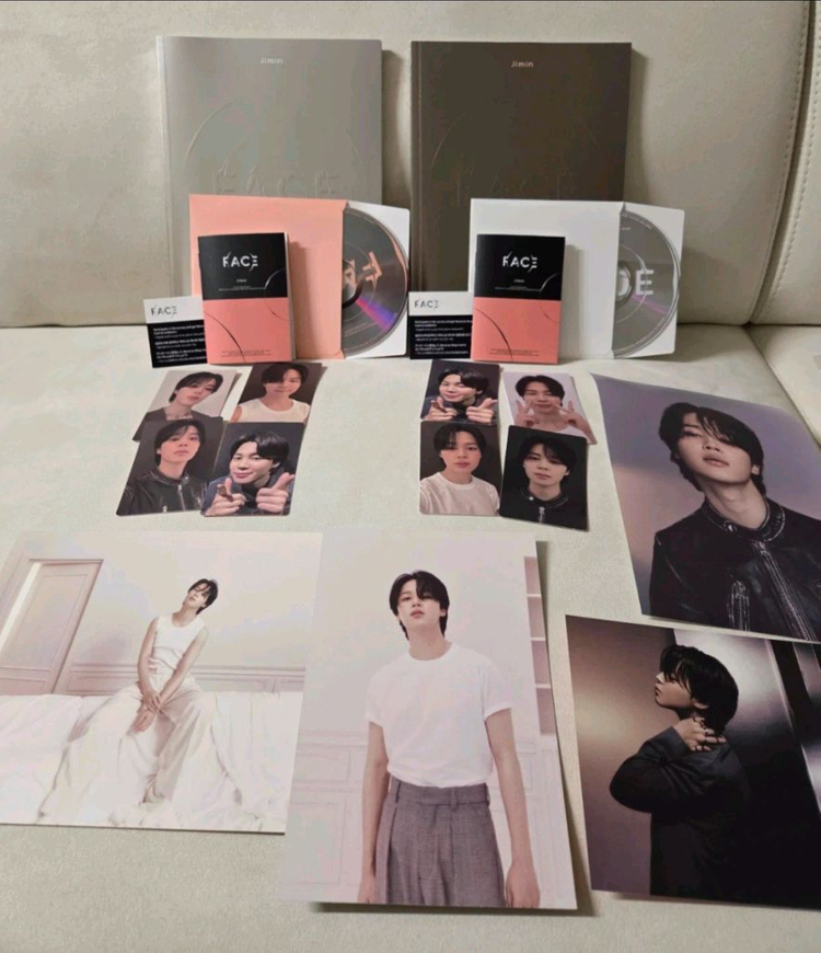 방탄소년단 BTS 지민 face앨범+굿즈 이미지