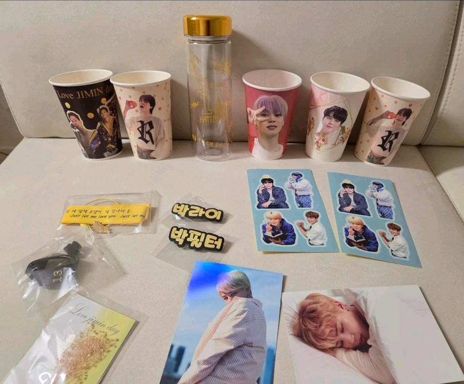 방탄소년단 BTS 지민 face앨범+굿즈 이미지