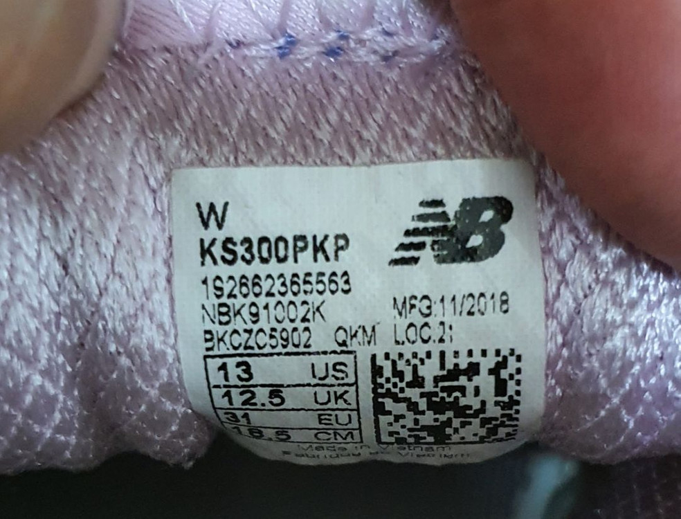 뉴발란스 키즈 아동화 KS300PKI 핑크 185 이미지