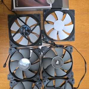 녹투아 프랙탈 커세어 팬 컴퓨터 시스템 팬 판매 이미지