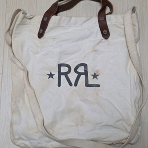 RRL 더블알엘 캔버스 로고 토트백 이미지