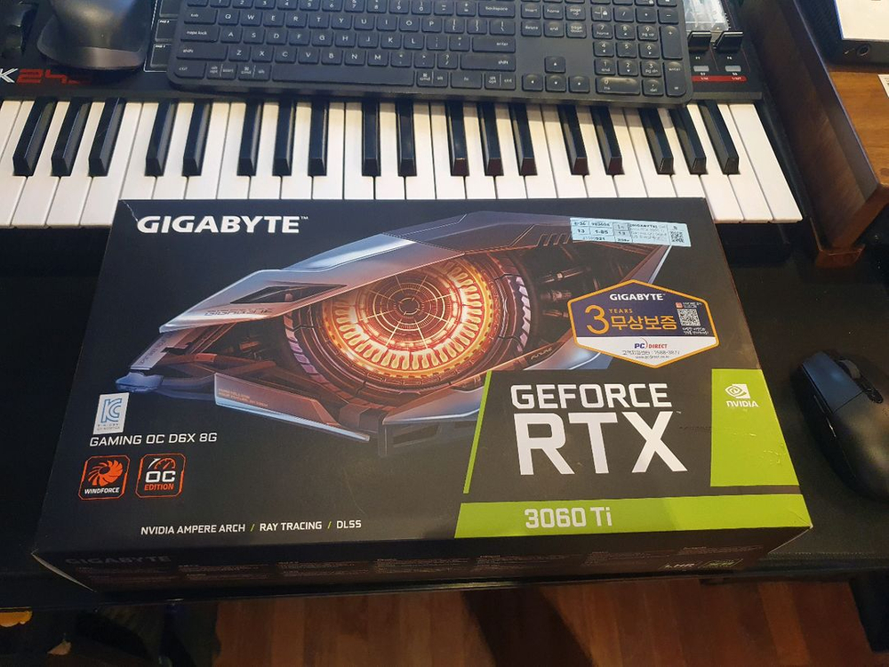 기가바이트 3060ti 8gb (고장) 이미지
