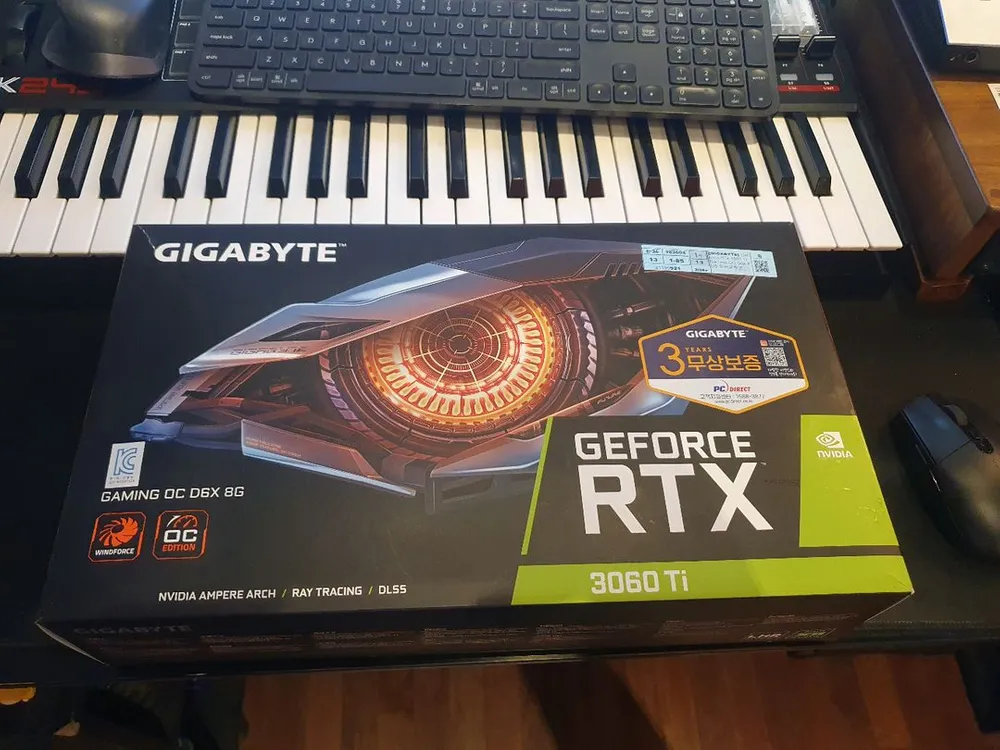 기가바이트 3060ti 8gb (고장) - 안심되는 중고거래