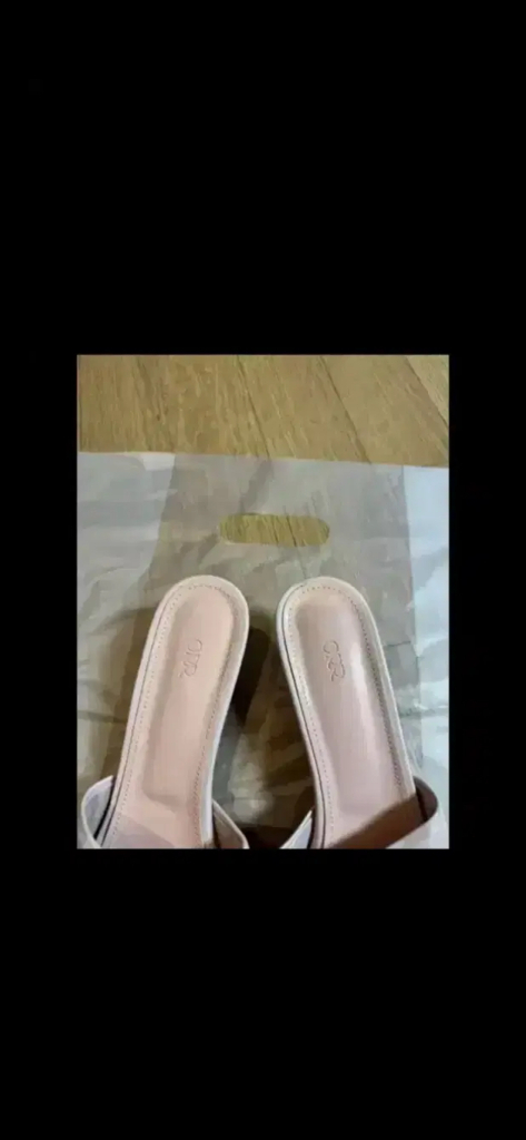 ORR 오르 셔링 스퀘어 뮬 -페일핑크 이미지
