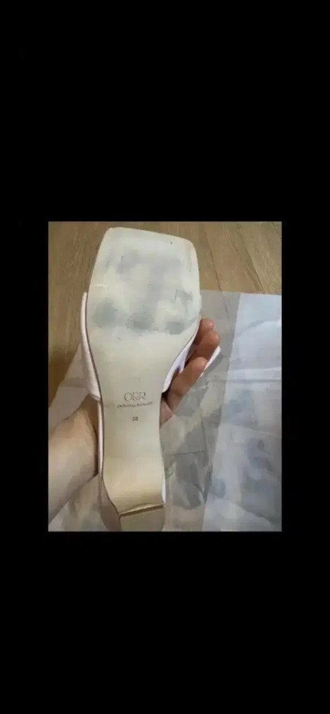 ORR 오르 셔링 스퀘어 뮬 -페일핑크 이미지