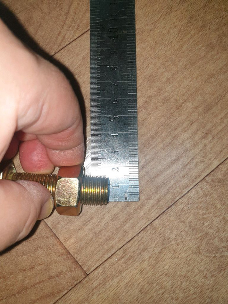 육각볼트,너트 M16 x 50mm 이미지