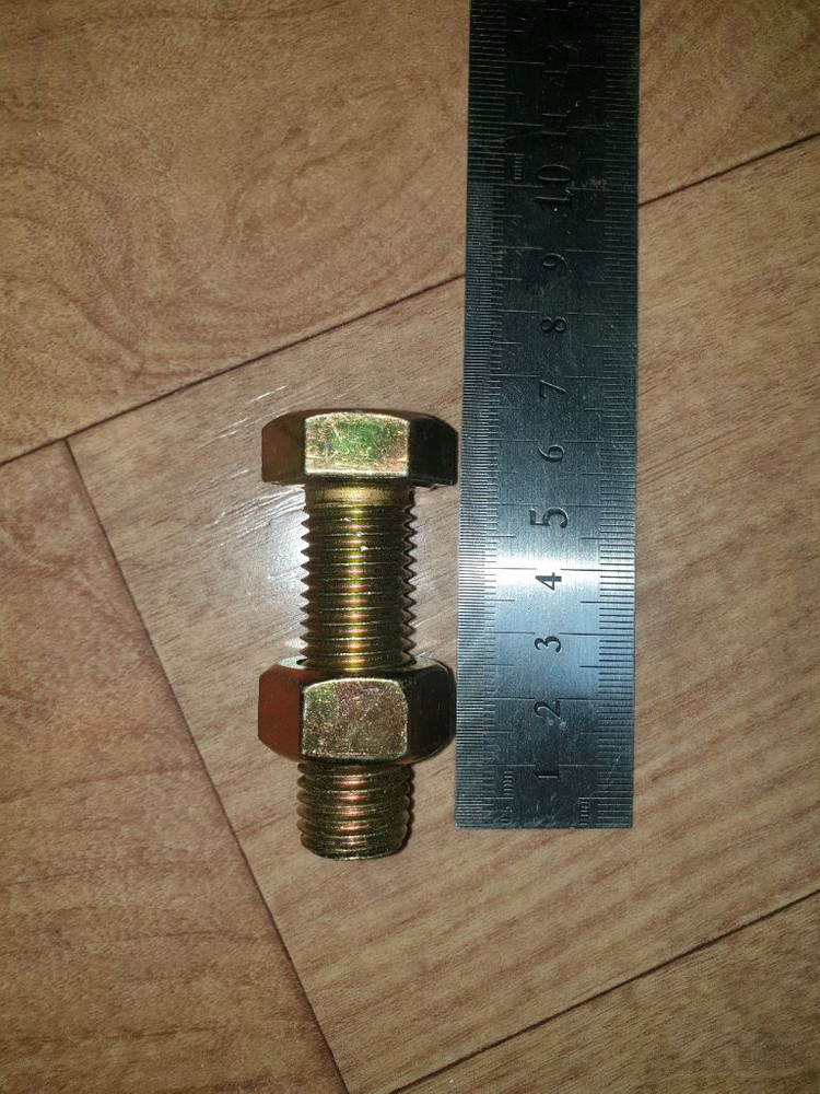 육각볼트,너트 M16 x 50mm 이미지