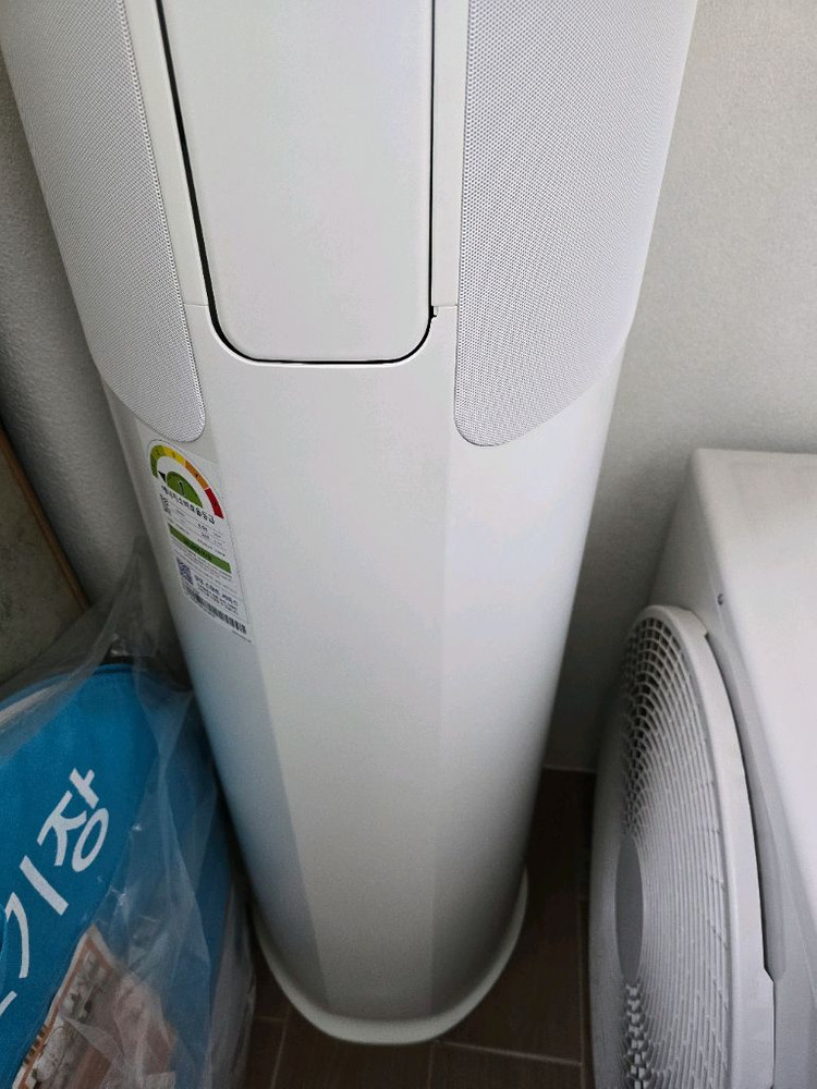 삼성 무풍 슬림 스탠드 에어컨+실외기 풀 세트 이미지