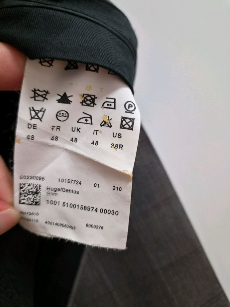 남성 HUGO BOSS 휴고보스 정장 수트 셋업 세트 이미지