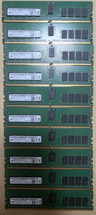 DDR4 16gb 2133, 2400, 2666 / DDR4 32gb 2400 서버용 메모리 판매합니다. 이미지