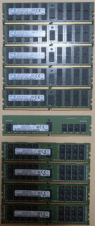 DDR4 16gb 2133, 2400, 2666 / DDR4 32gb 2400 서버용 메모리 판매합니다. 이미지