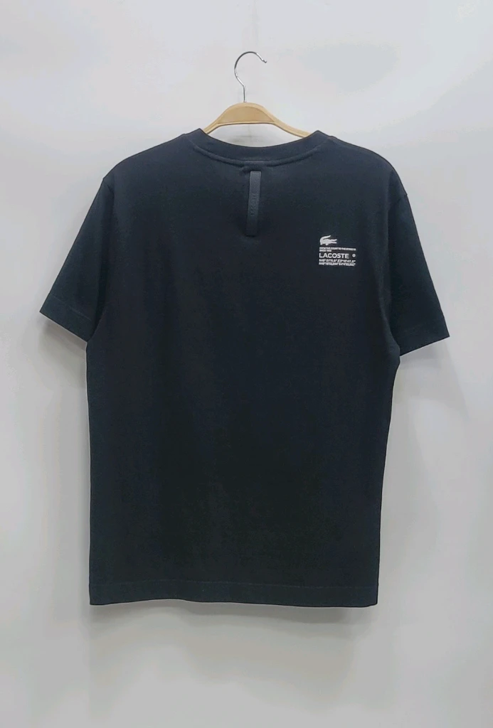 LACOSTE 21SS 라코스테 릴랙스핏 그래픽 티셔츠 / 남 100 블랙 이미지
