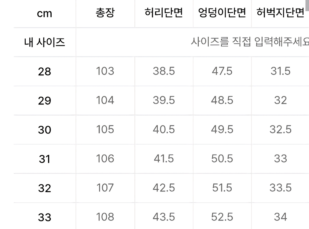 모드나인 mod9 펑크타운 mod7 punk town 33 청바지 데님 팬츠 이미지