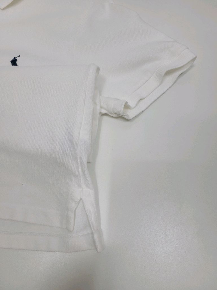 POLO 폴로 랄프로렌 아이코닉 메시 폴로 셔츠 / 남 M 화이트 이미지