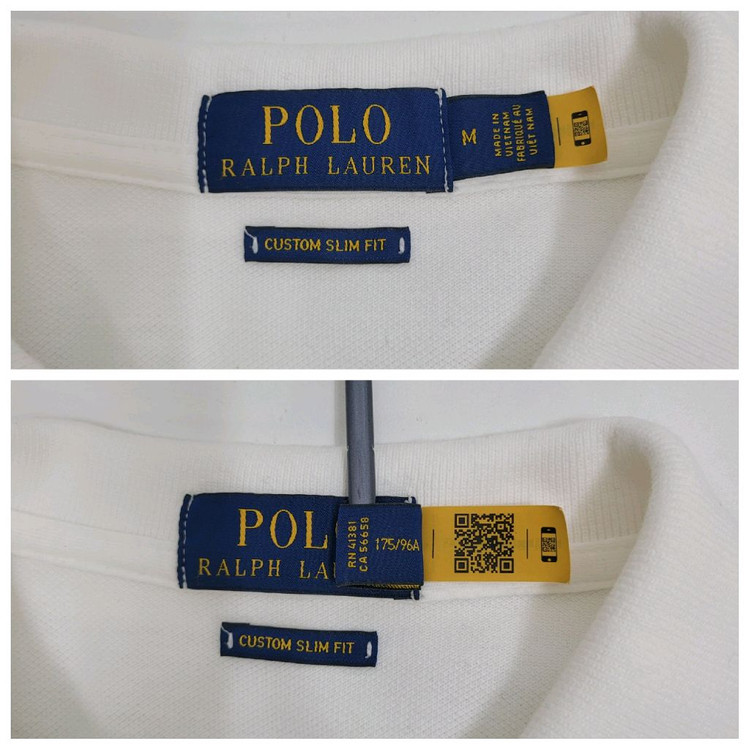 POLO 폴로 랄프로렌 아이코닉 메시 폴로 셔츠 / 남 M 화이트 이미지