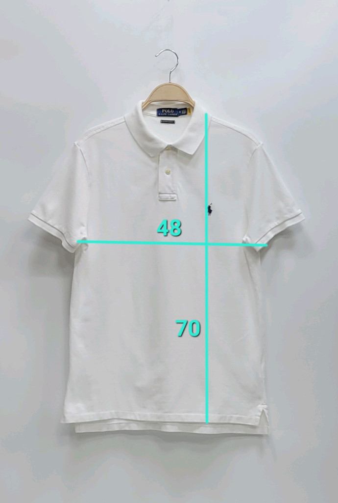POLO 폴로 랄프로렌 아이코닉 메시 폴로 셔츠 / 남 M 화이트 이미지