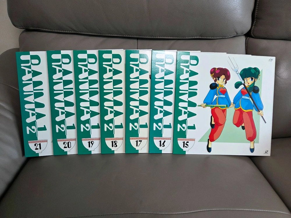 LD 란마 1/2 퍼펙트 컬렉션 + TV타이틀즈 레이저디스크 판매 이미지