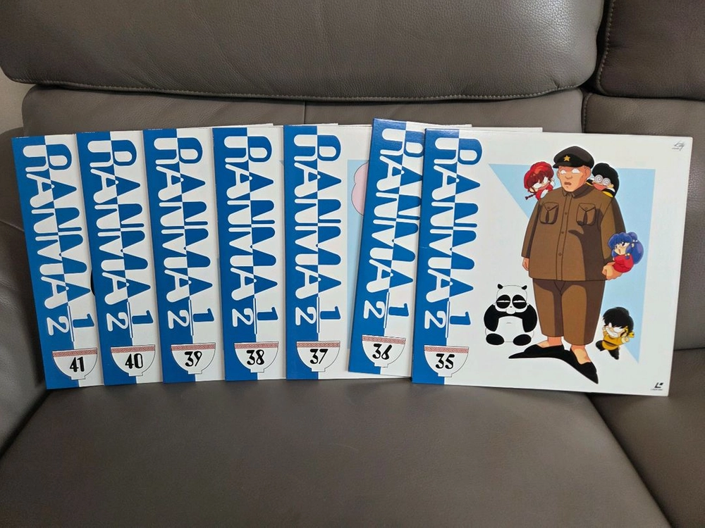 LD 란마 1/2 퍼펙트 컬렉션 + TV타이틀즈 레이저디스크 판매 이미지