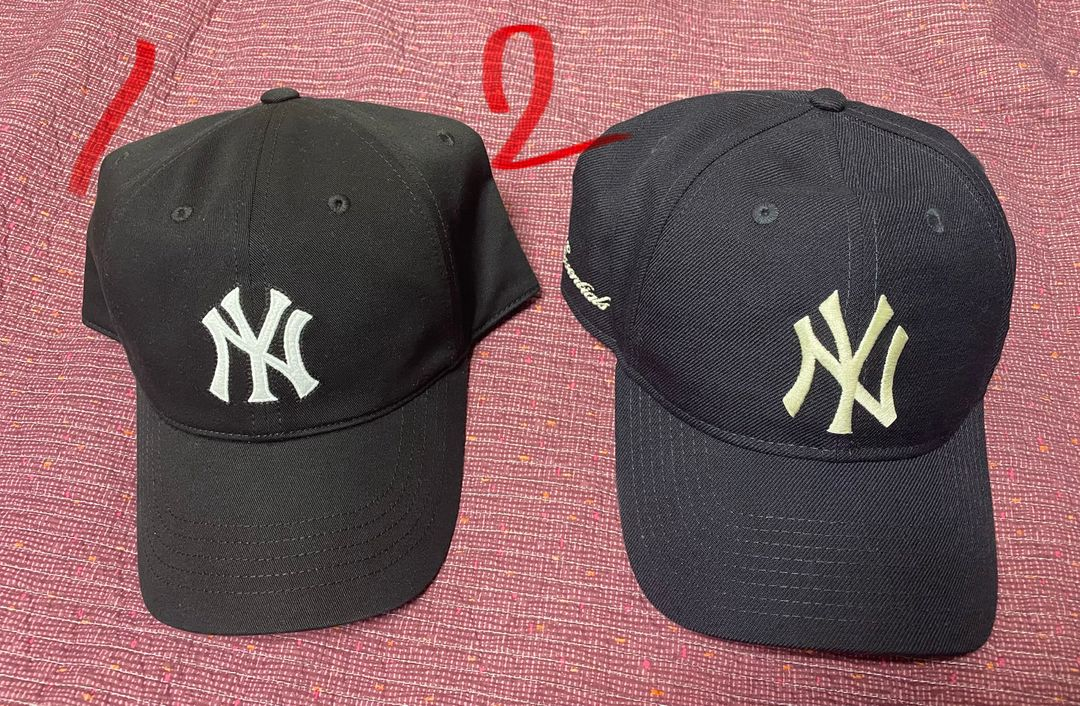 MLB, 뉴에라 피어오브갓 볼캡 2개 싸게 팝니다. 이미지