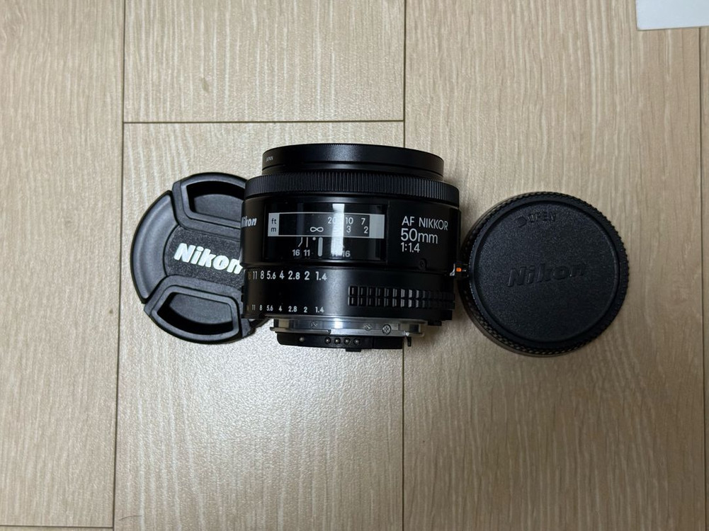 니콘 AF 50mm f1.4 d 렌즈 이미지