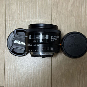 니콘 AF 50mm f1.4 d 렌즈 이미지