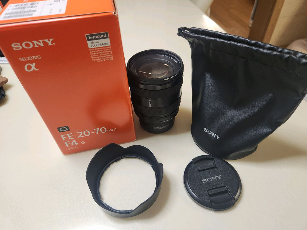 소니 fe 20-70mm g 팝니다. 이미지