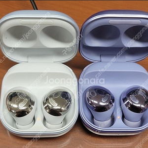 버즈 프로 왼쪽 오른쪽 유닛 본체 바이올렛 블랙 실버 이미지