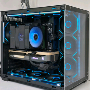 (새제품 반본체 공랙 블랙)9800X3D, 16GB, 1000W, 공랭최강, 방송게이밍컴퓨터본체 이미지