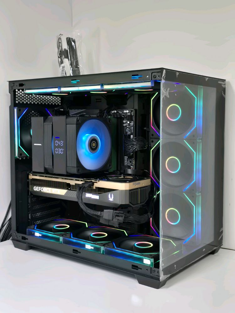 (새제품 반본체 공랙 블랙)9800X3D, 16GB, 1000W, 공랭최강, 방송게이밍컴퓨터본체 이미지