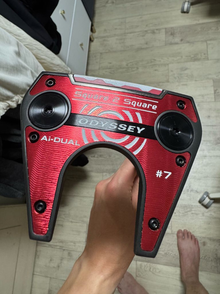오디세이 ai dual s2s #7 제로토크 퍼터 34인치 이미지