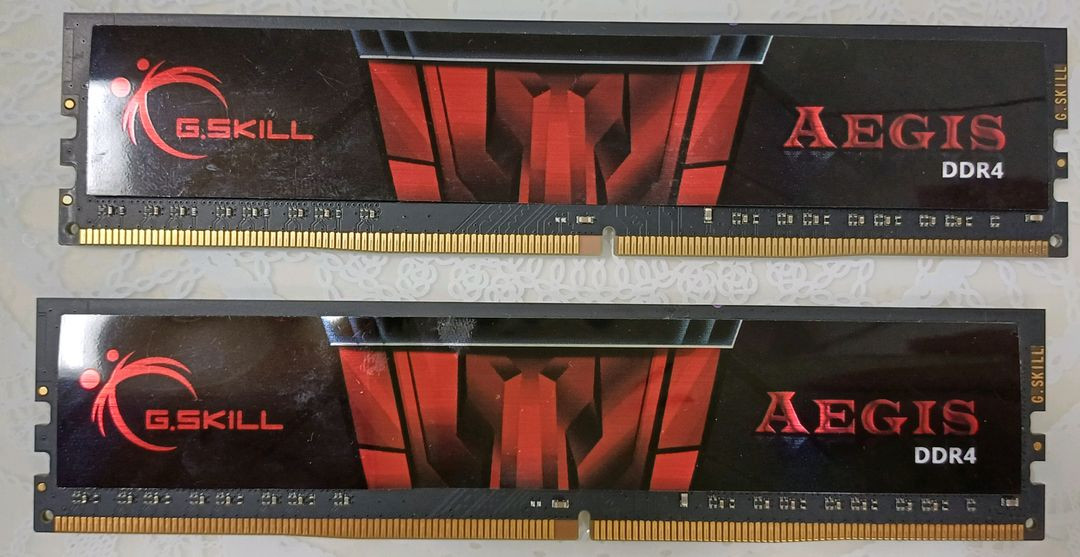 gskill aegis 3200 cl16 ddr4 8gb x 2 16gb 지스킬 램 판매합니다 8g 16g 이미지