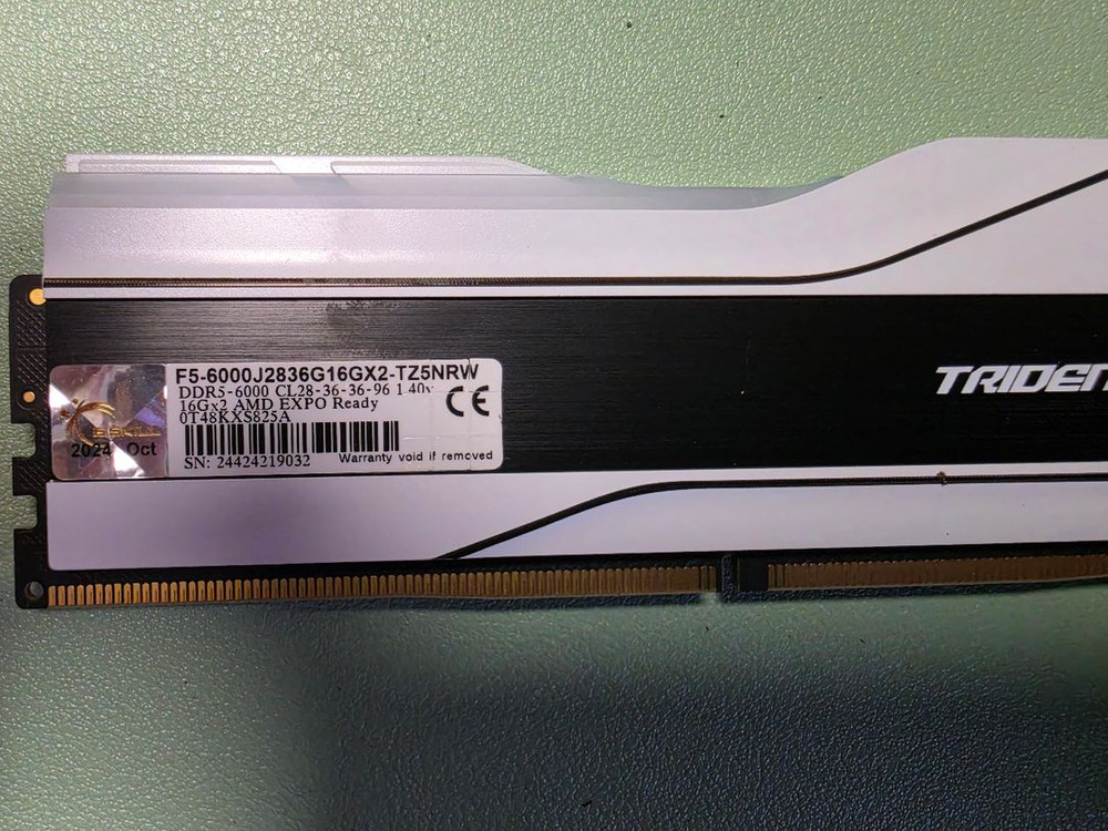 G.SKILL DDR5 6000MHz CL28 32GB(16x2) Z5 Neo RGB 램 이미지