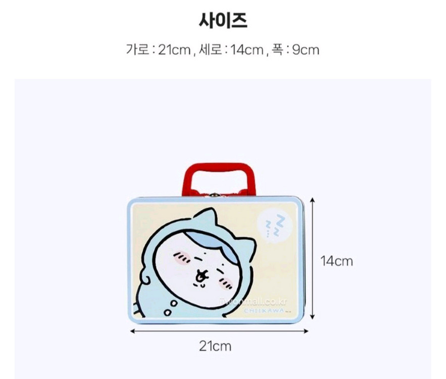 먼작귀 틴케이스가방.동전지갑.파우치.저금통.피규어.그립톡 미사용 일괄 이미지