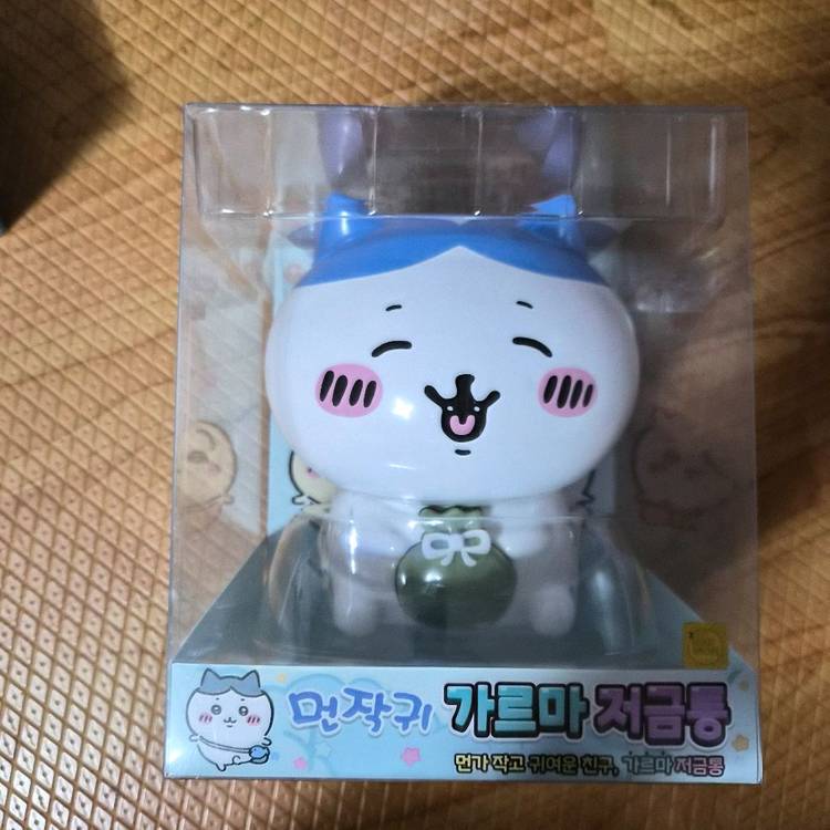 먼작귀 틴케이스가방.동전지갑.파우치.저금통.피규어.그립톡 미사용 일괄 이미지