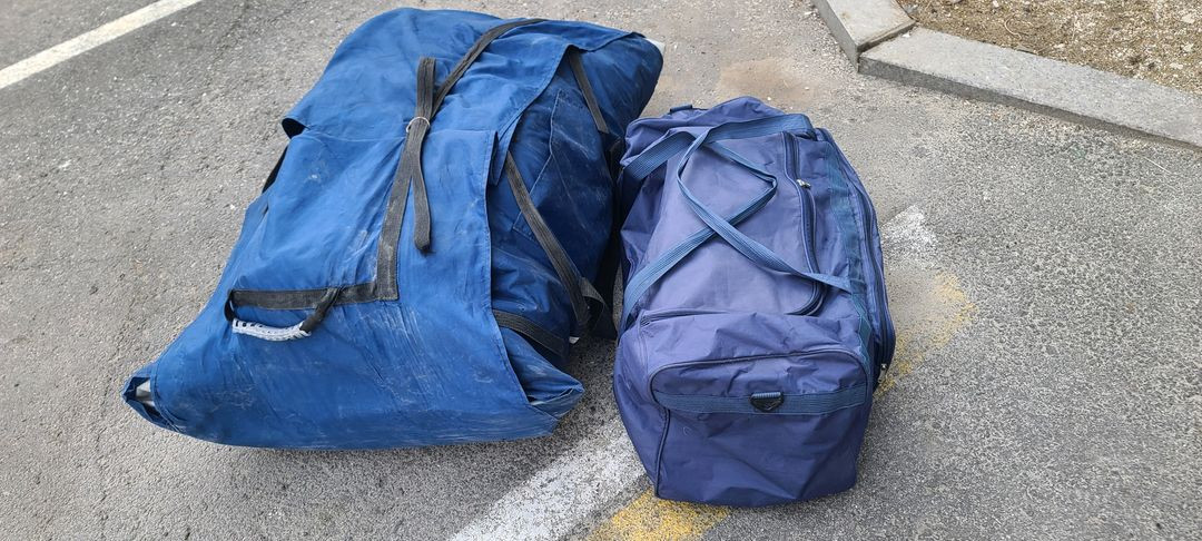 썬더 370h 고무보트 선외기셋트 이미지